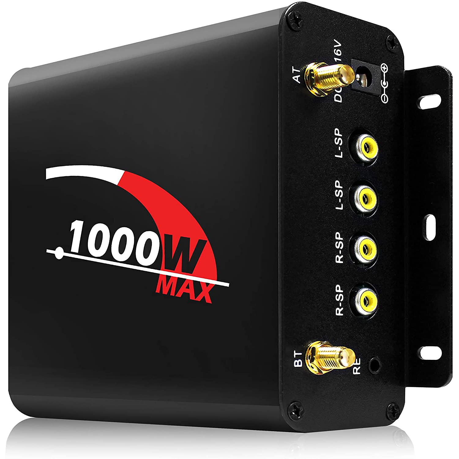 Aileap 1000W 4-Kanal Leistungsstarker Multimedia-Bluetooth-Stereoverstärker mit AUX USB SD FM-Radio, Ersatzverstärker des Motorrad-Audiosystems der M1000-Serie für Harley ATV UTV RZR Polaris Wildcat Aileap 1000W 4-Kanal Leistungsstarker Multimedia-Bluetooth-Stereoverstärker mit AUX USB SD FM-Radio, Ersatzverstärker des Motorrad-Audiosystems der M1000-Serie für Harley ATV UTV RZR Polaris Wildcat von Aileap