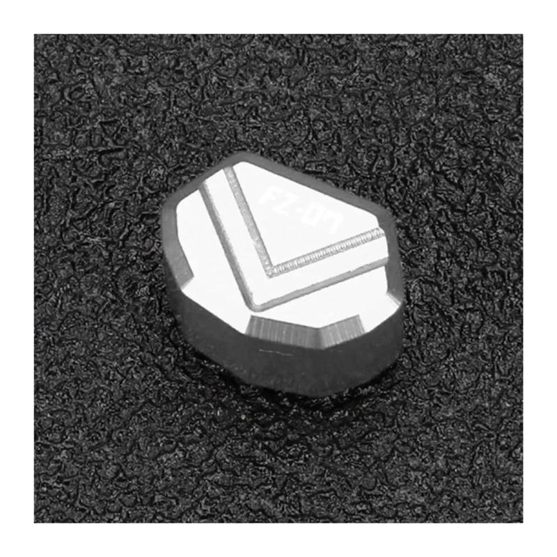 Aimazom Für YA&MAHA FZ07 FZ-07 FZ 07 2014-2023 Motorrad Schalter Taste Blinker KeyCap Blinkerschalter Tastenkappe(Silber) von Aimazom
