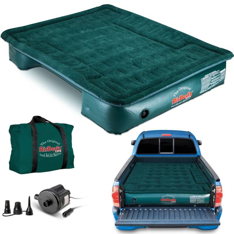 Pittman Outdoors AirBedz Lite (PPI pv202 C Full Größe kurz und lang 6 '-8' Air Matratze mit DC Truck Bett mit Pumpe (193 x 160 x 30,5 cm Aufgeblasen) von Pittman Outdoors