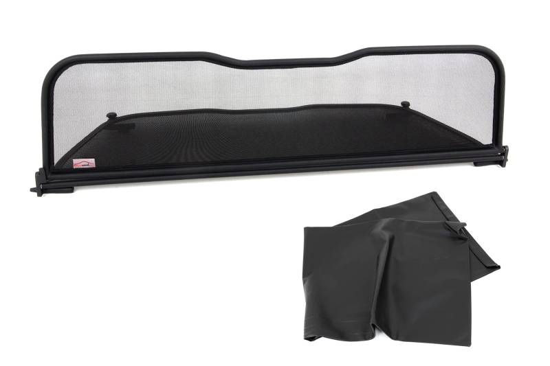 Airax Windschott geeignet für VW Volkswagen T-ROC Cabrio Spiegeldesign mit Tasche von Chrom Design