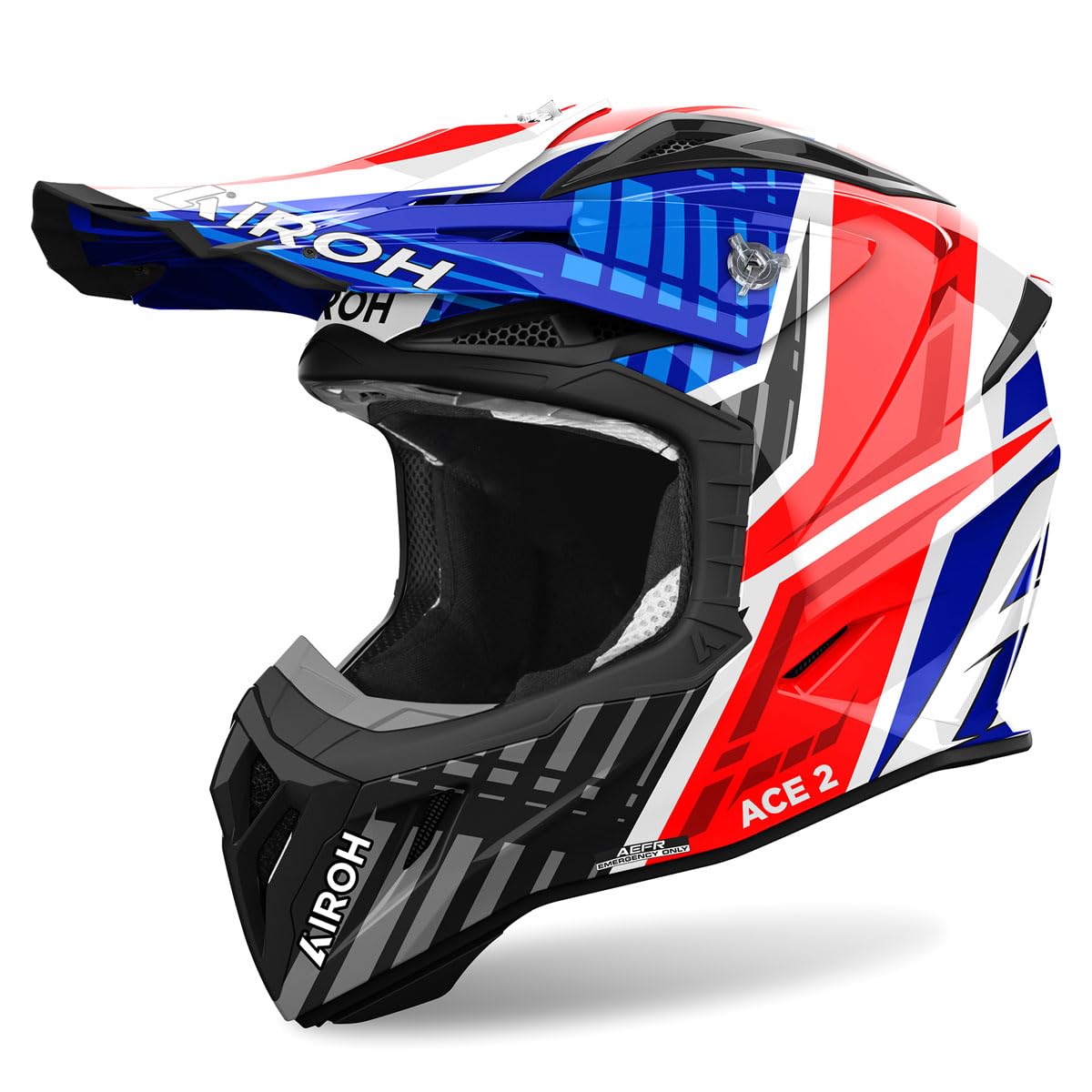 AIROH AVIATOR ACE 2 PROUD BLUE/RED GLOSS L AIROH AVIATOR ACE 2 PROUD BLUE/RED GLOSS L von AIROH