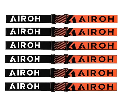 AIROH STRAP XR1 BLACK/ORANGE von Airoh