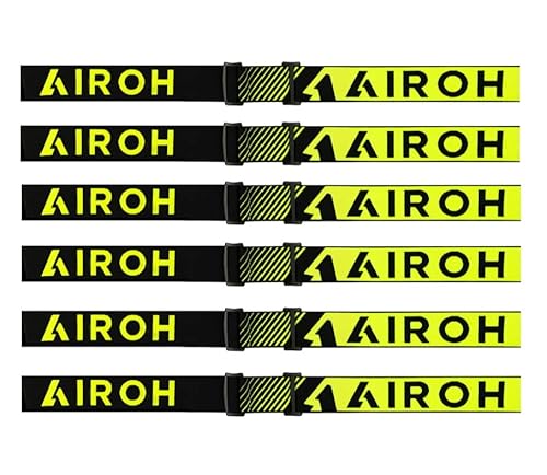 AIROH STRAP XR1 BLACK/YELLOW von Airoh