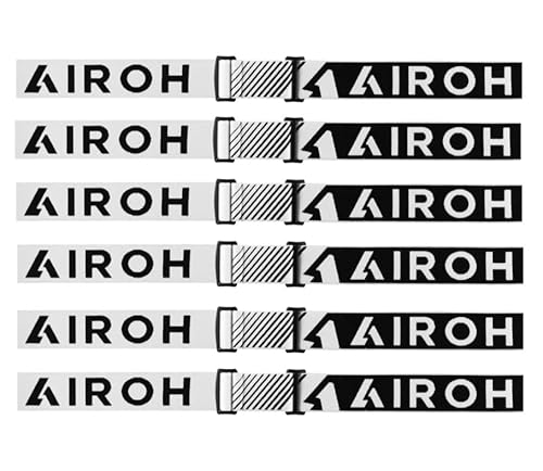 AIROH STRAP XR1 WHITE/BLACK von Airoh