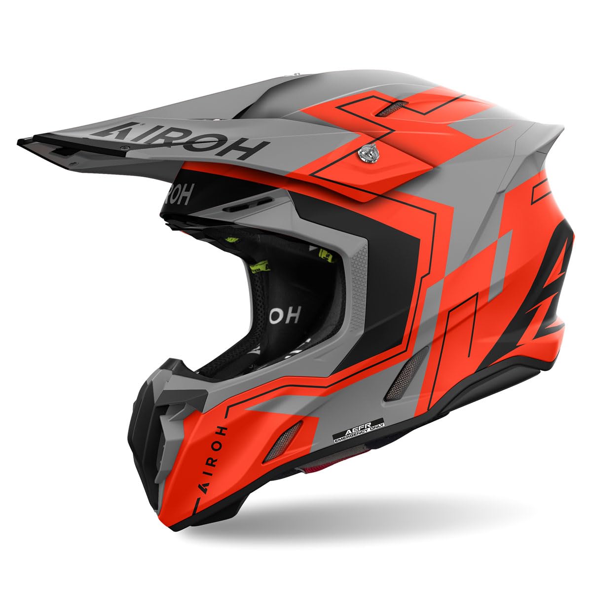 AIROH TWIST 3 DIZZY ORANGE FLUO MATT S AIROH TWIST 3 DIZZY ORANGE FLUO MATT S von AIROH