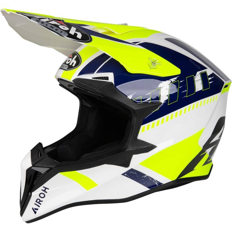 AIROH WRAAAP FEEL YELLOW/BLUE GLOSS S von AIROH