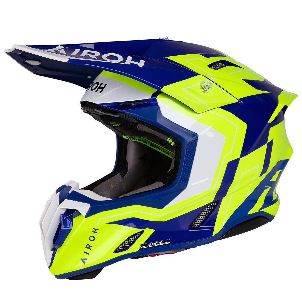 AIROH TWIST 3 DIZZY BLUE/YELLOW GLOSS S AIROH TWIST 3 DIZZY BLUE/YELLOW GLOSS S von AIROH