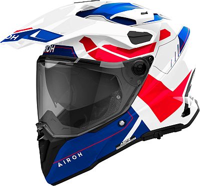 Airoh Commander 2 Reveal, Endurohelm - Weiß/Blau/Rot - L Airoh Commander 2 Reveal, Endurohelm - Weiß/Blau/Rot - L von Airoh