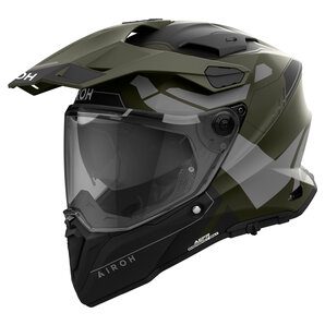 Airoh Commander 2 Reveal Endurohelm Matt Grün Grau Schwarz Airoh Commander 2 Reveal Endurohelm Matt Grün Grau Schwarz von Airoh