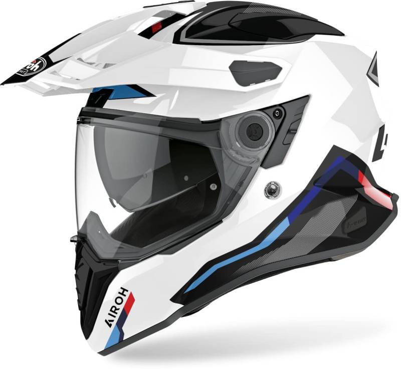 Airoh Commander Factor Motocross Helm (White,XL (61/62)) von Airoh