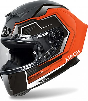 Airoh GP 550 S Rush, Integralhelm - Matt Orange/Dunkelgrau/Schwarz - S von Airoh