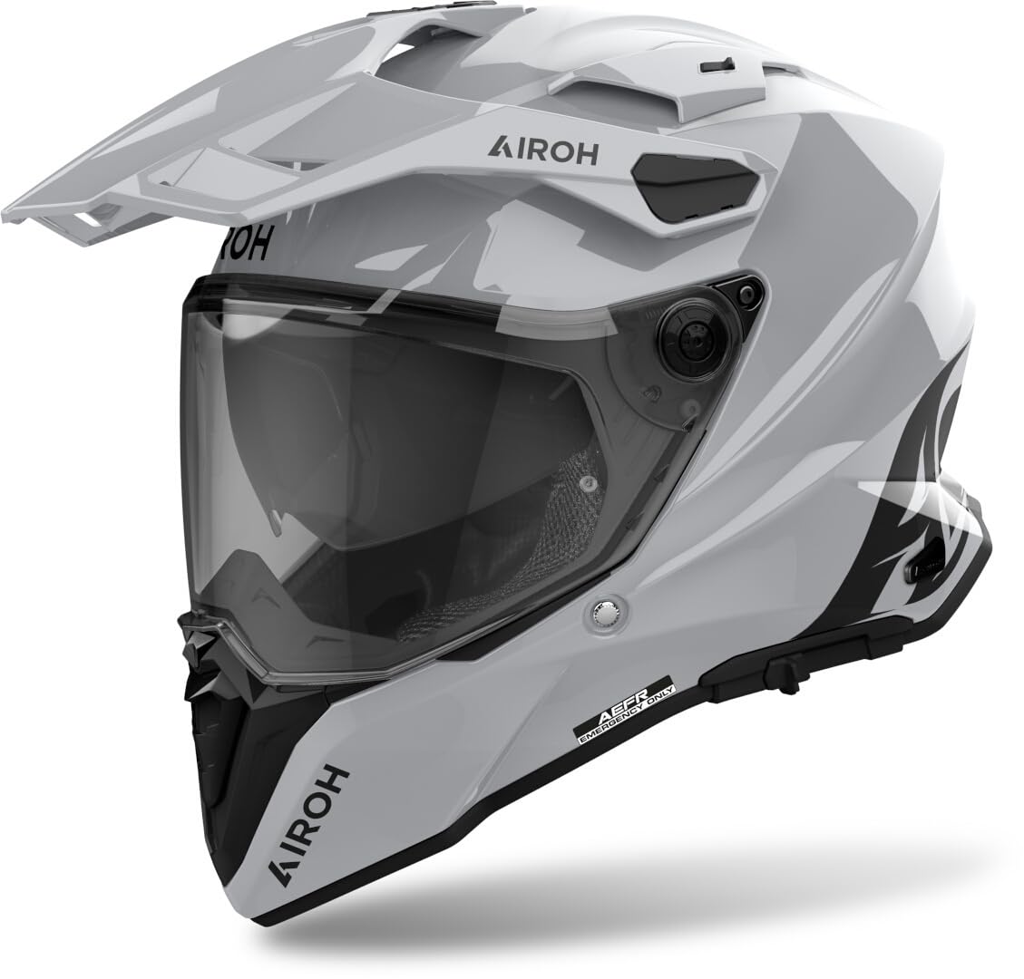 AIROH COMMANDER 2 COLOR CEMENT GREY GLOSS S von AIROH