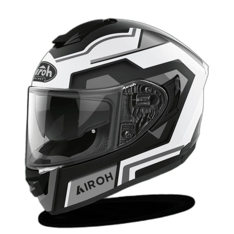 Airoh Helmet St501 Square Black Matt von MOTOTOPGUN