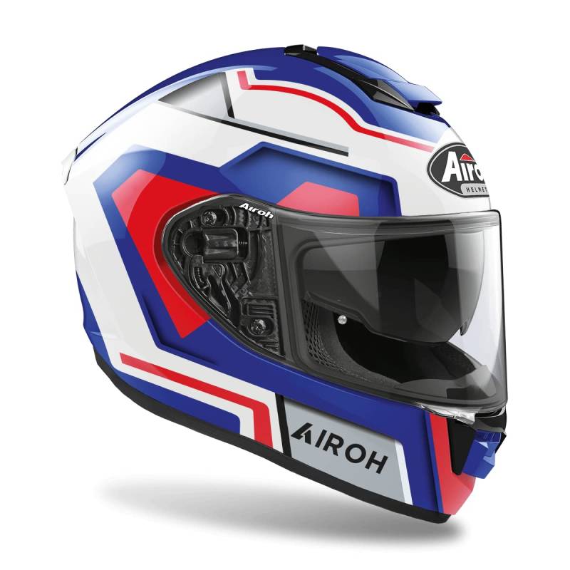 Airoh Helmet St501 Square Blue/Red Gloss von Airoh