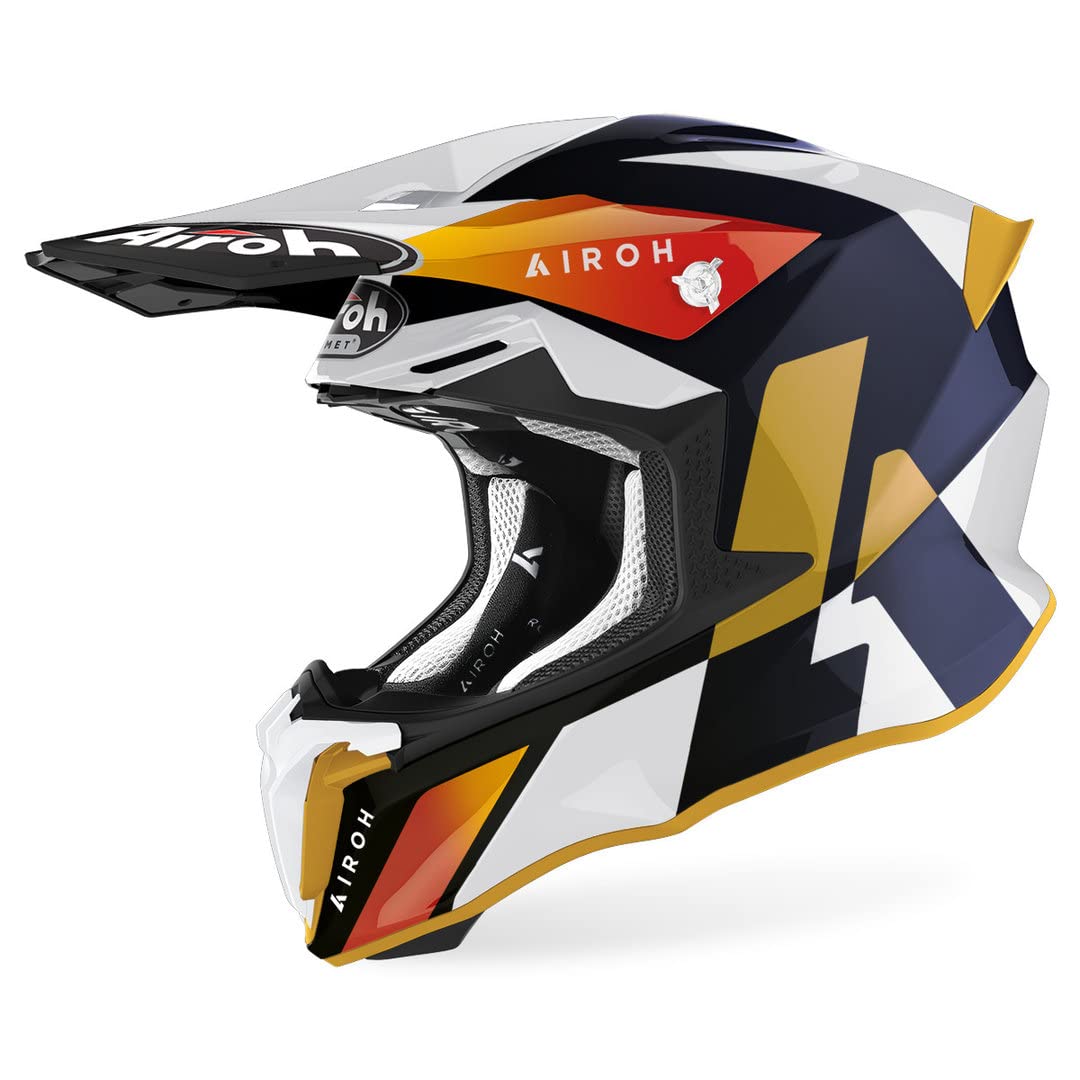 Airoh Helmet Twist 2.0 Lift White/Blue Matt von Airoh