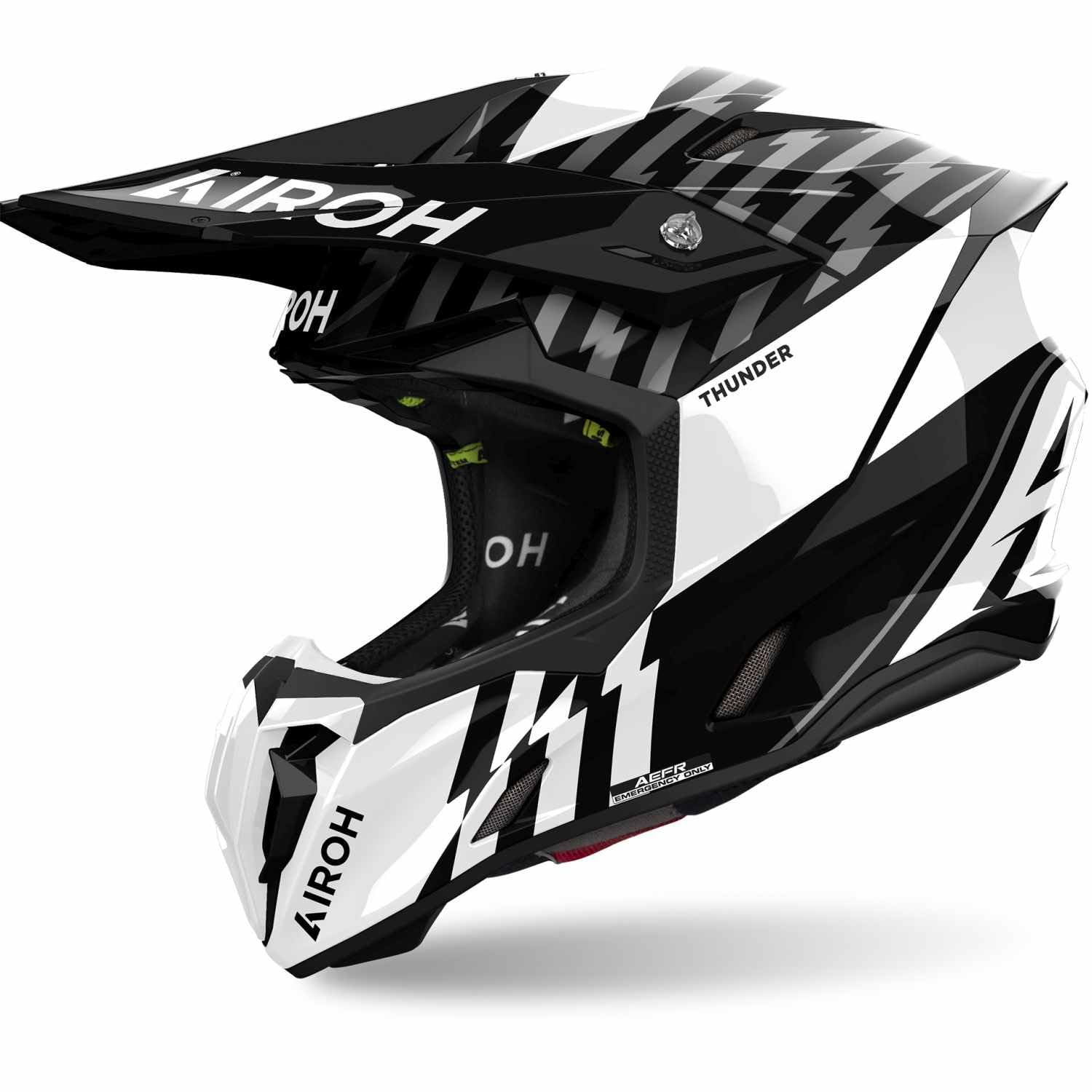 AIROH TWIST 3 THUNDER BLACK/WHITE GLOSS XL AIROH TWIST 3 THUNDER BLACK/WHITE GLOSS XL von AIROH