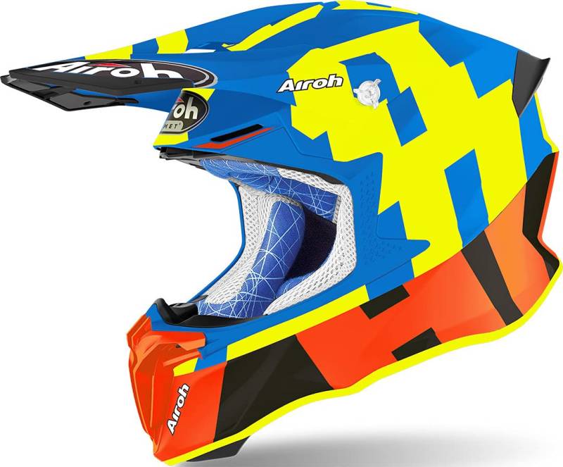 Airoh HELMET TWIST 2.0 FRAME AZURE MATT L von MOTOTOPGUN