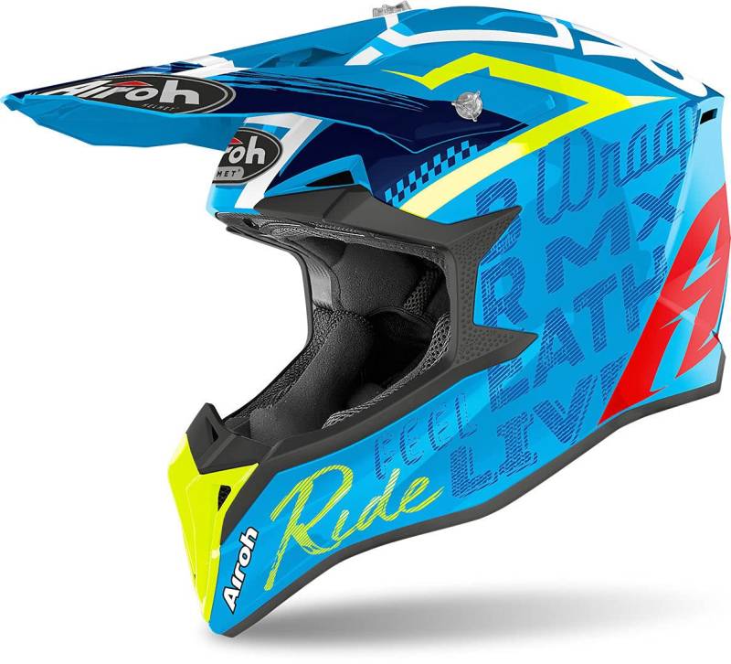 Airoh HELMET WRAAP STREET AZURE GLOSS M von Airoh