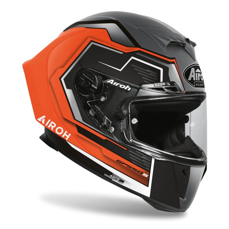 Airoh Helm GP550 S Rush Orange Fluo Matt XL von Airoh