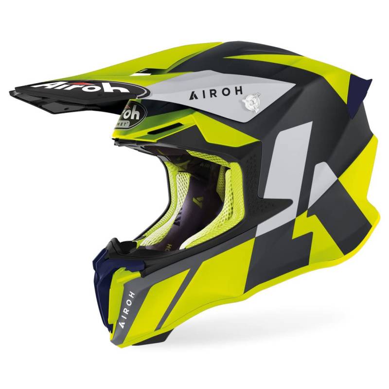 Airoh Helm Twist 2.0 Lift Yellow/Blue MATT XS von Airoh