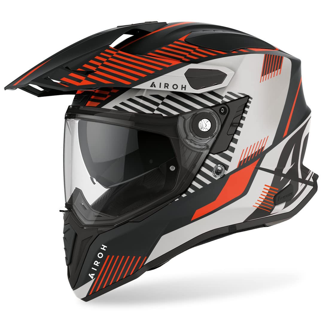 Airoh Helmet Commander Boost Orange Matt, M, CMM32 Airoh Helmet Commander Boost Orange Matt, M, CMM32 von Airoh