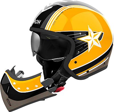 Airoh J 110 Command, Modularhelm - Gelb/Schwarz/Dunkelgrau - XL Airoh J 110 Command, Modularhelm - Gelb/Schwarz/Dunkelgrau - XL von Airoh