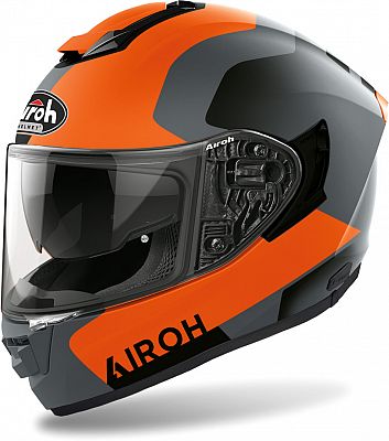 Airoh ST 501 Dock, Integralhelm - Matt Schwarz/Orange/Grau - XS von Airoh