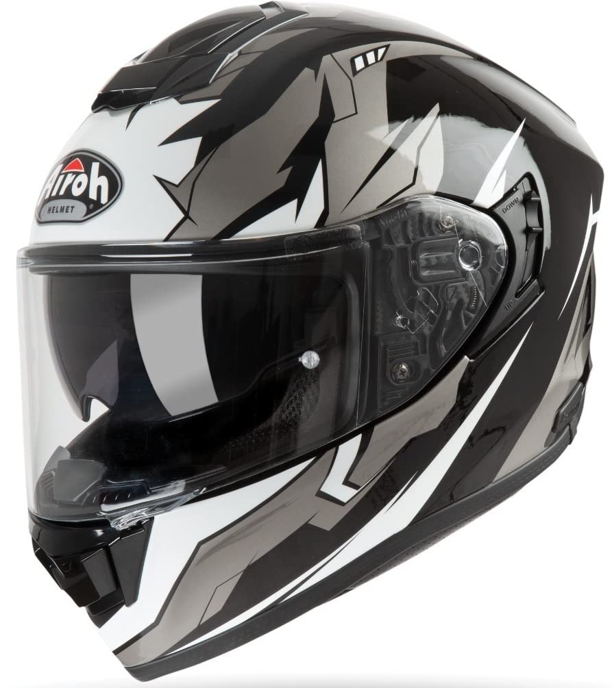 Airoh Unisex – Erwachsene ST5B16 Helmets, Weiß, XL von Airoh