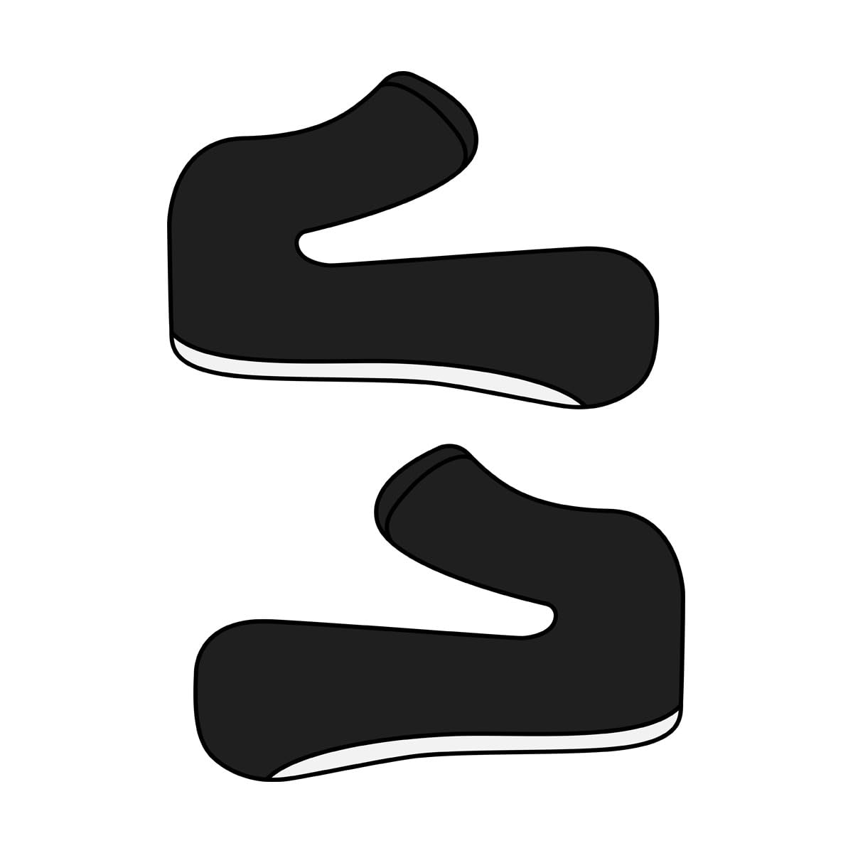 Airoh Schienen Twist, Weiß und Schwarz, M 30 Airoh Schienen Twist, Weiß und Schwarz, M 30 von Airoh