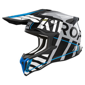 Airoh Strycker Brave Crosshelm Blau Grau von Airoh