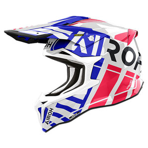Airoh Strycker Brave Crosshelm Blau Rot von Airoh