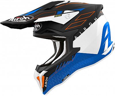 Airoh Strycker Skin, Motocrosshelm - Matt Blau/Weiß/Schwarz - L Airoh Strycker Skin, Motocrosshelm - Matt Blau/Weiß/Schwarz - L von Airoh