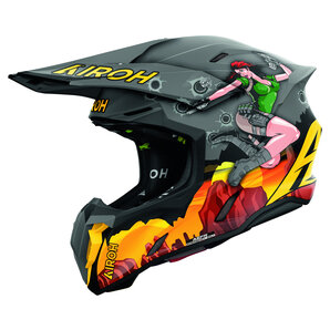 Airoh Twist 3 Crosshelm Matt Grau Orange Gelb Schwarz Airoh Twist 3 Crosshelm Matt Grau Orange Gelb Schwarz von Airoh