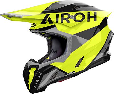 Airoh Twist 3 King, Motocrosshelm - Neon-Gelb/Schwarz/Grau - S Airoh Twist 3 King, Motocrosshelm - Neon-Gelb/Schwarz/Grau - S von Airoh