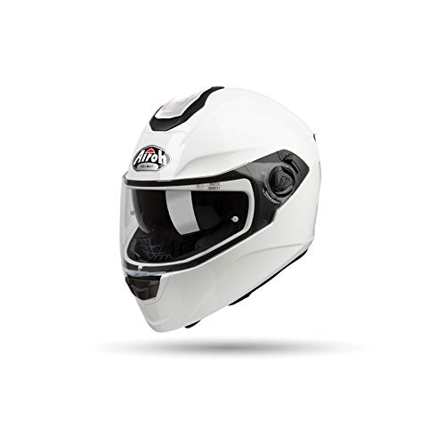 Airoh Unisex – Erwachsene ST301 Helmet, Color White Gloss, L von MOTOTOPGUN