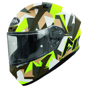 Airoh Valor Army Integralhelm Matt Grün Weiss von Airoh