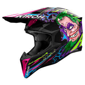 Airoh Wraaap Music Crosshelm Schwarz Lila Pink Blau Grün Airoh Wraaap Music Crosshelm Schwarz Lila Pink Blau Grün von Airoh