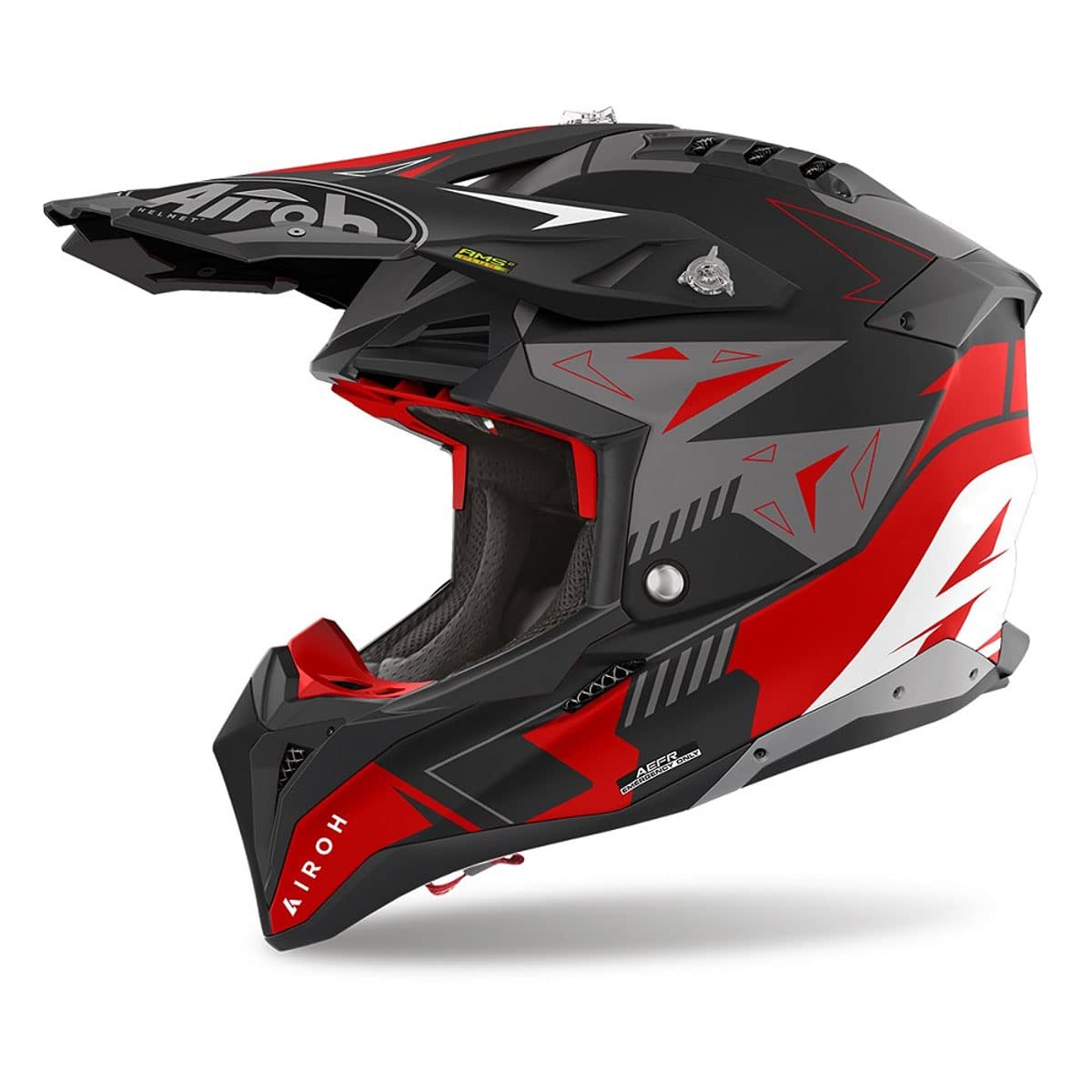 airoh AVIATOR 3 SPIN RED MATT L airoh AVIATOR 3 SPIN RED MATT L von airoh