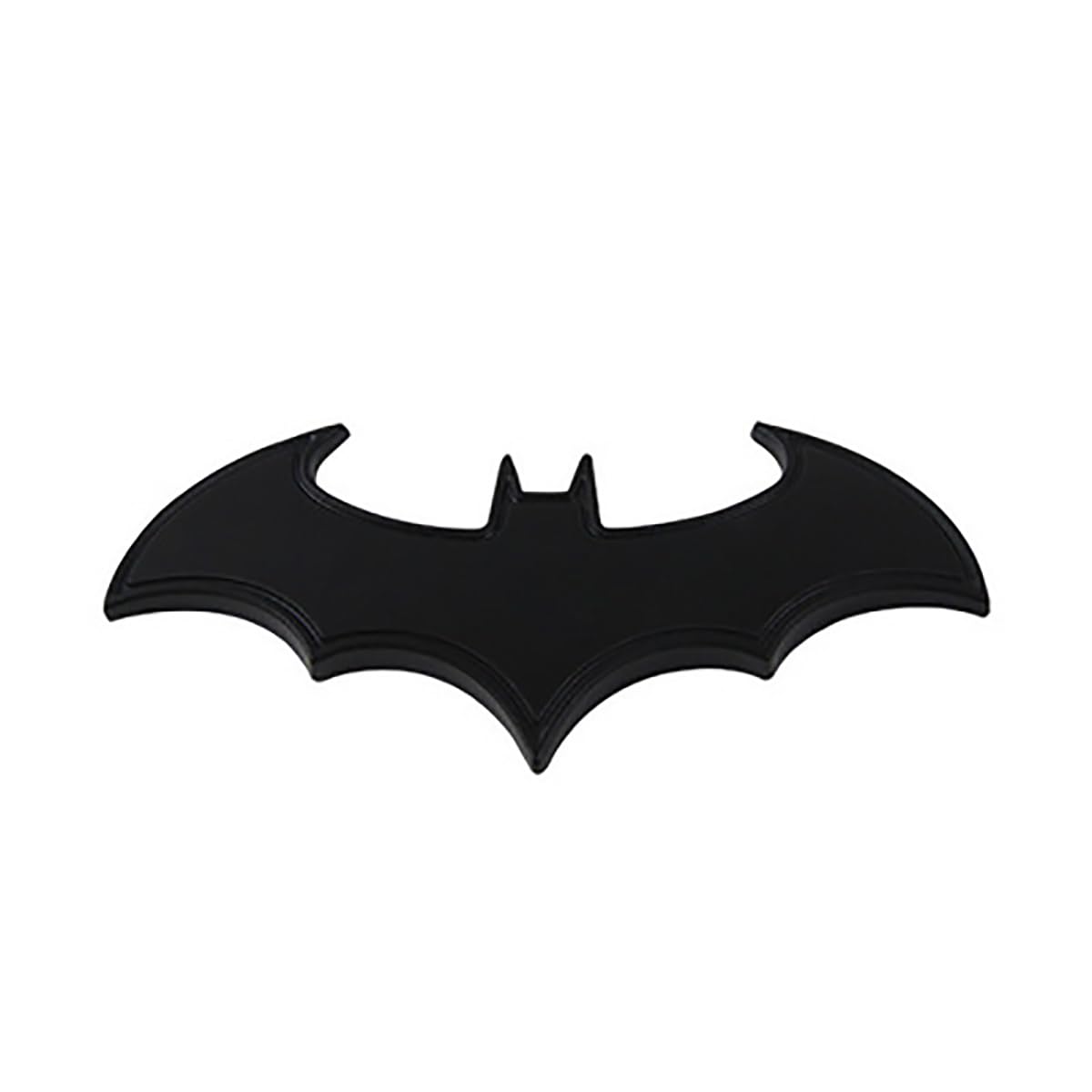 Aisikoo 3D Bat_Man Aufkleber, Edelstahl Chrom, Schwarz, Universal, Auto, Motorrad Emblem Aisikoo 3D Bat_Man Aufkleber, Edelstahl Chrom, Schwarz, Universal, Auto, Motorrad Emblem von Aisikoo