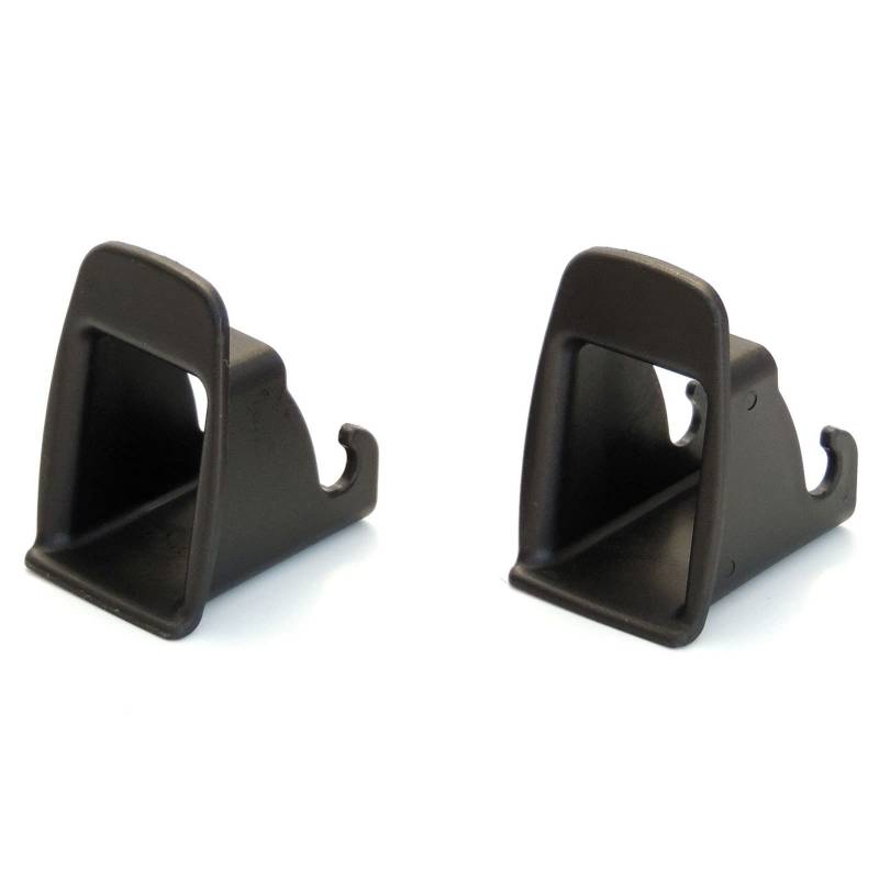 Aiuphing isofix einführhilfe, 2 Stücke Unviersal Befestigungssysteme für Autositze, Schwarz (Schwarz) von Aiuphing