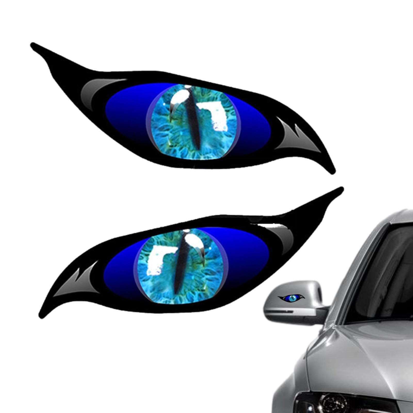 Aizuoni 2 Stück Auto Sticker, Augenaufkleber,Reflektierende Aufkleber-Spiegelabdeckung Mit Gruseligen Augen | Augen Scary Aufkleber Auto Kratzer Aufkleber Für Auto Aizuoni 2 Stück Auto Sticker, Augenaufkleber,Reflektierende Aufkleber-Spiegelabdeckung Mit Gruseligen Augen | Augen Scary Aufkleber Auto Kratzer Aufkleber Für Auto von Aizuoni