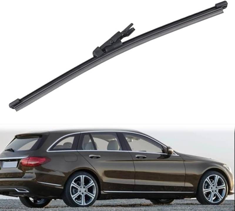 Scheibenwischer Hinten Ersatz, Hinterer Wischerblatt Wischerarm Geeignet für Benz C Class W205 S205 Estate 2014-2020, Scheibenwischer Wischer Set von AjaxCat