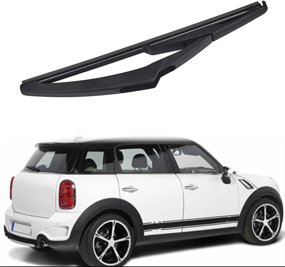 Scheibenwischer Hinten Ersatz, Hinterer Wischerblatt Wischerarm Geeignet für Countryman R60 2010-2016, Scheibenwischer Wischer Set Scheibenwischer Hinten Ersatz, Hinterer Wischerblatt Wischerarm Geeignet für Countryman R60 2010-2016, Scheibenwischer Wischer Set von AjaxCat