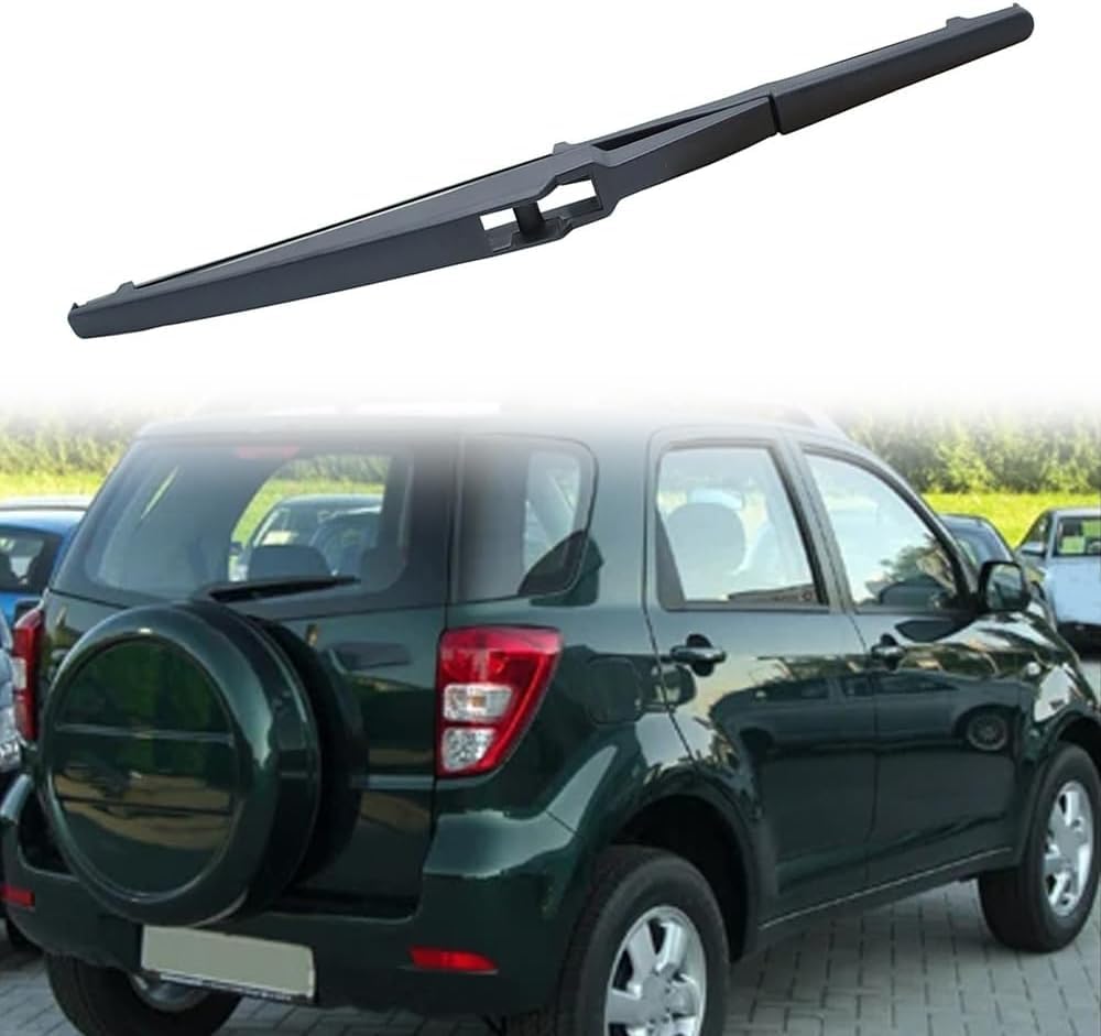 Scheibenwischer Hinten Ersatz, Hinterer Wischerblatt Wischerarm Geeignet für Daihatsu Terios J200 F700 2006-2017, Scheibenwischer Wischer Set Scheibenwischer Hinten Ersatz, Hinterer Wischerblatt Wischerarm Geeignet für Daihatsu Terios J200 F700 2006-2017, Scheibenwischer Wischer Set von AjaxCat
