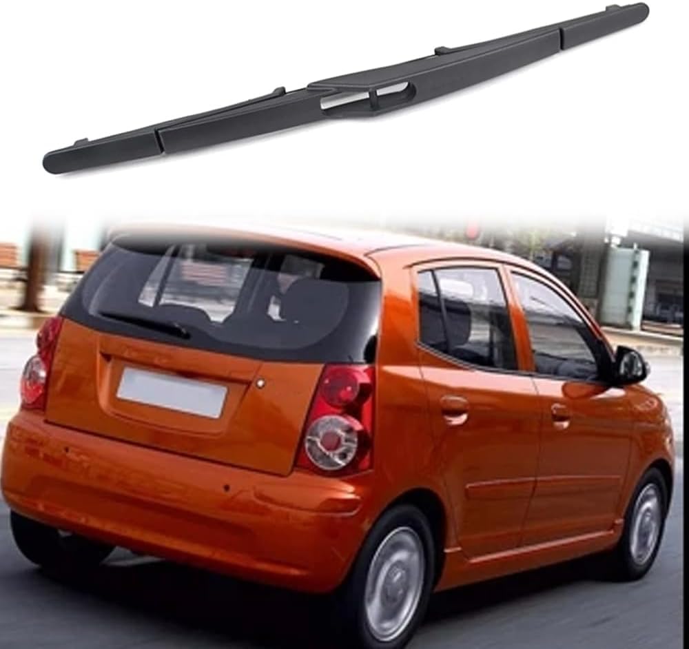 Scheibenwischer Hinten Ersatz, Hinterer Wischerblatt Wischerarm Geeignet für KIA Picanto Morning MK1 Naza Suria SA Hatchback 2004-2011, Scheibenwischer Wischer Set Scheibenwischer Hinten Ersatz, Hinterer Wischerblatt Wischerarm Geeignet für KIA Picanto Morning MK1 Naza Suria SA Hatchback 2004-2011, Scheibenwischer Wischer Set von AjaxCat