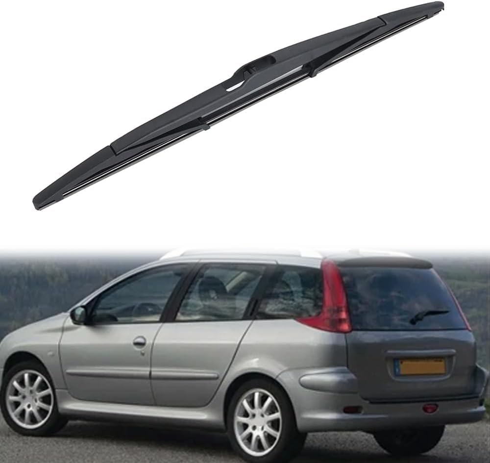 Scheibenwischer Hinten Ersatz, Hinterer Wischerblatt Wischerarm Geeignet für Peugeot 206 SW Estate 2002-2006, Scheibenwischer Wischer Set Scheibenwischer Hinten Ersatz, Hinterer Wischerblatt Wischerarm Geeignet für Peugeot 206 SW Estate 2002-2006, Scheibenwischer Wischer Set von AjaxCat