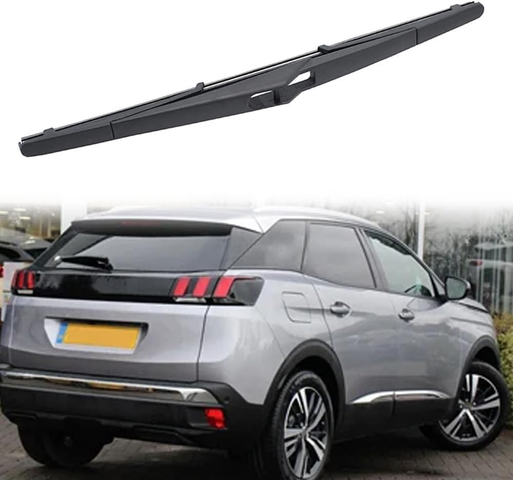 Scheibenwischer Hinten Ersatz, Hinterer Wischerblatt Wischerarm Geeignet für Peugeot 3008 Mk2 2017-2023, Scheibenwischer Wischer Set Scheibenwischer Hinten Ersatz, Hinterer Wischerblatt Wischerarm Geeignet für Peugeot 3008 Mk2 2017-2023, Scheibenwischer Wischer Set von AjaxCat