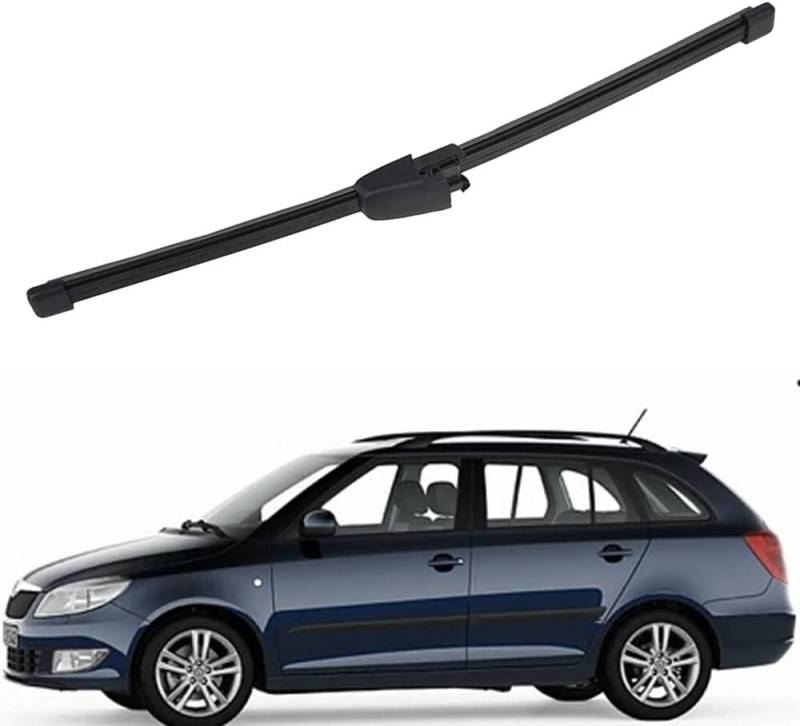 Scheibenwischer Hinten Ersatz, Hinterer Wischerblatt Wischerarm Geeignet für fabia 5j combi estate 2007-2013, Scheibenwischer Wischer Set von AjaxCat
