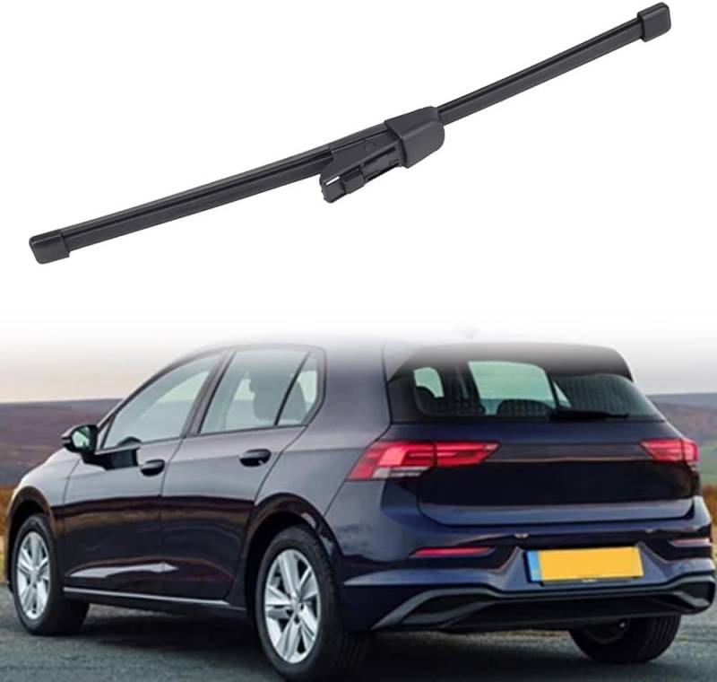 Scheibenwischer Hinten Ersatz, Hinterer Wischerblatt Wischerarm Geeignet für vw Golf mk8 hecktür 2019-2023, Scheibenwischer Wischer Set von AjaxCat