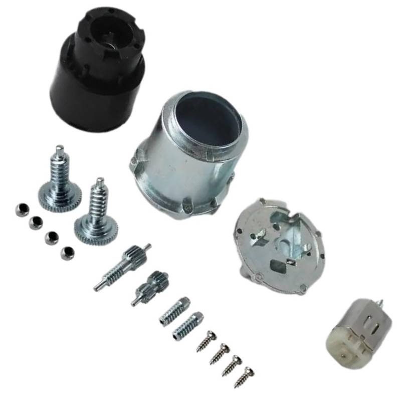 1 Satz Auto-Seitenflügel-Rückspiegel-Klappteil, Motor-Getriebe-Reparatur-Komplettsatz L&R, Kompatibel Mit X5 E53 E46 Freelander Rover Cherokee von Ajhui
